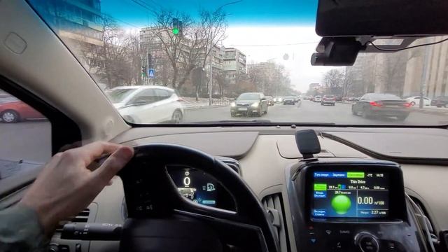 Chevrolet Volt на бездорожье