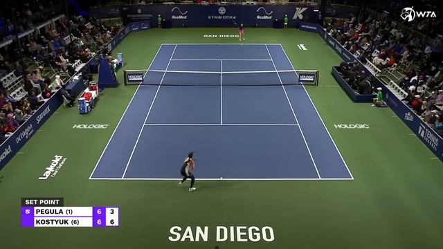 Marta Kostyuk Vs. Jessica Pegula   | 2024 San Diego Semifinal | WTA Match Highlights