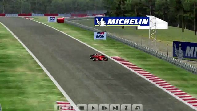 F1 2004 MOD for EA's F1 2002 - W.I.P. Ferrari F2004 demonstration смотреть онлайн