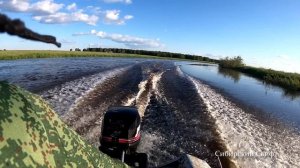 Обь1 ЗИЧ Покатушки по реке Каргат