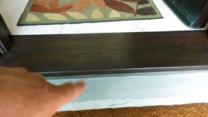 Реставрация порога входной двери.  Дневник Маляра.