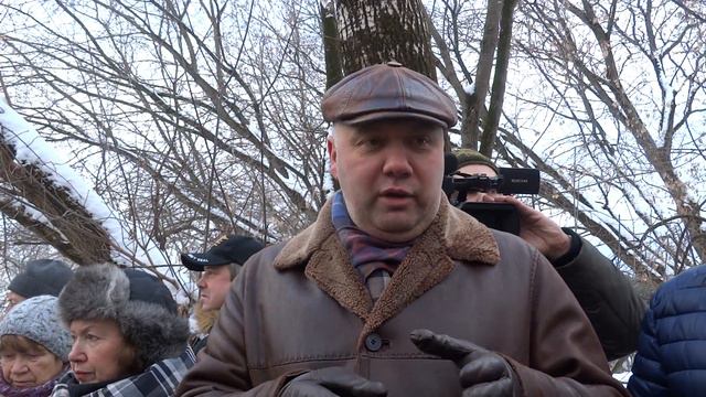 Представитель Общественной палаты России Федоров на стройке Живописная,21,(ч.1) смотреть онлайн