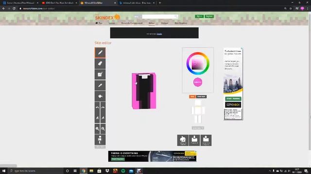 How to make a Minecraft Java player skin смотреть онлайн