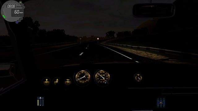 City Car Driving-НОЧНЫЕ ПОКАТУШКИ ПОСЛЕ ДОЖДЯ ПО ГОРОДУ НА ШАХЕ ИЛИ ВАЗ-2106. смотреть онлайн