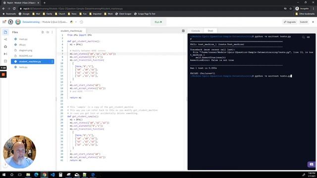 DFA in Python смотреть онлайн