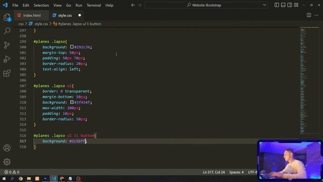 4.WEBSITE CON BOOTSTRAP DESDE CERO - PLANES (TABS - ACCORDION) смотреть онлайн