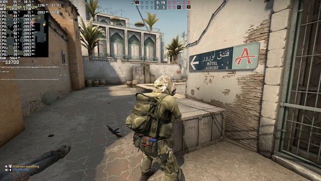 Counter Strike: Global Offensive. FPS Test AMD Radeon RX 460 (INTEL Xeon E5-2630 v2) смотреть онлайн
