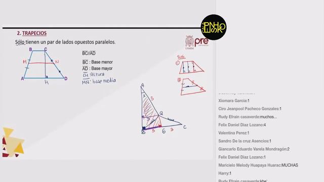 GEOMETRÍA SEMANA 5 PRE SAN MARCOS 2020 I ¨X¨📚🖥️ смотреть онлайн