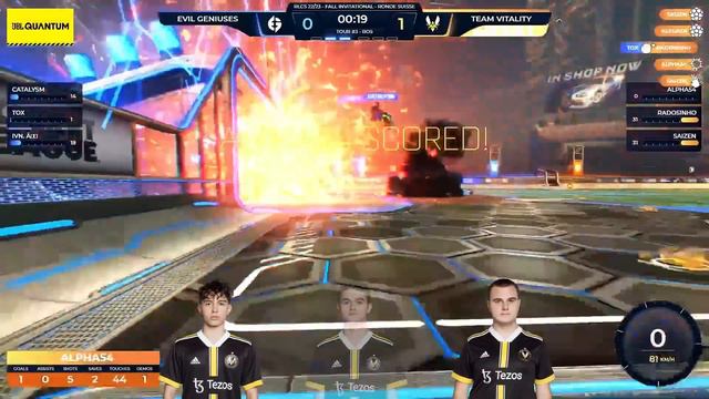 Le retour des voicecoms Rocket League Vitality by JBL Quantum смотреть онлайн