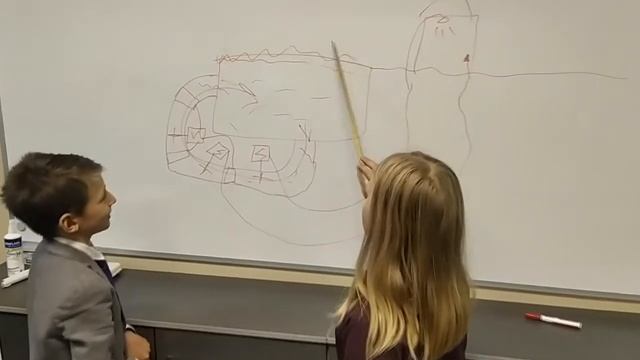 Будущие нобелевские лауреаты Аким и Даша (3 класс) проектируют умные дома