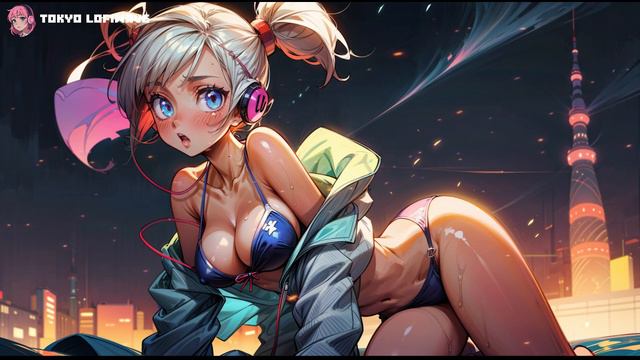 Tokyo Lofi Wave_ Neon Whispers ❄️ Immerse in Winter Lofi & Synth Bliss ✨