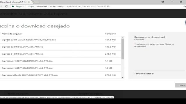 Como fazer Download do SQL server 2014 смотреть онлайн
