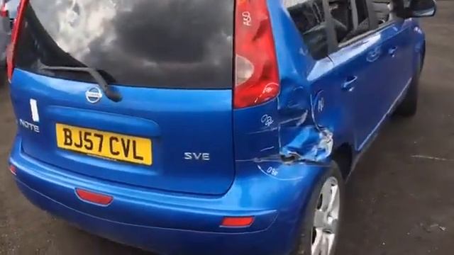 A80 Nissan Note 2007, 1.6, бензин, АКПП смотреть онлайн
