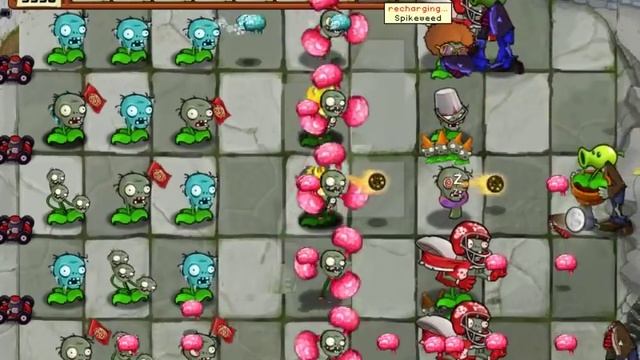 Plants vs Zombies Hack - All Pea Brain vs Zombies смотреть онлайн