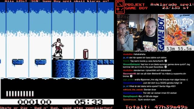 (1/2) 24/135 - Skate or Die: Bad n Rad - Projekt Game Boy смотреть онлайн