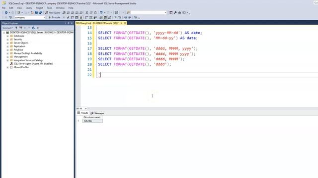 59. DATE Format in SQL - Use SQL Convert with Date Format in SQL Server смотреть онлайн