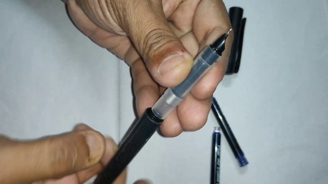 Flair Fountain Pen (Inky Carbonix) Unboxing & Practical Demonstration смотреть онлайн