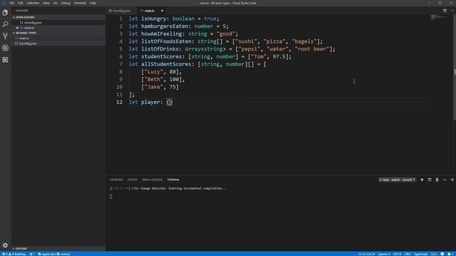 Learn TypeScript #1, The Basics of How Types Work Pt. 1 смотреть онлайн