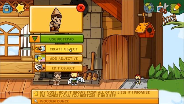 Scribblenauts Unlimited Walkthrough Storybook Keep смотреть онлайн