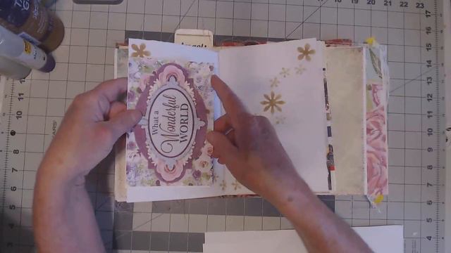 DT Project For Happiness In Crafting - Glimpse Of Botanical Journal In Progress - Episode 2