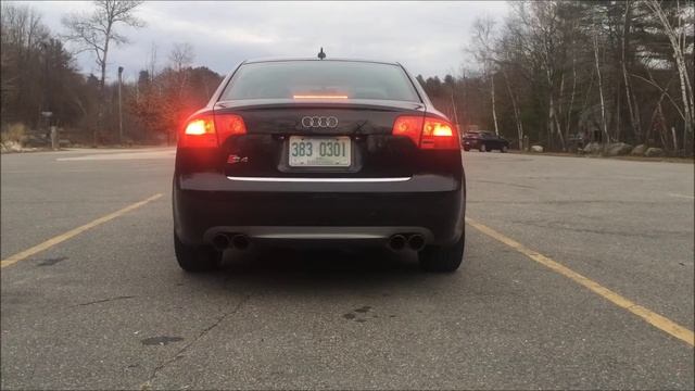 2007 Audi S4 B7 Magnaflow XL 3 Muffler Swap 4.2 V8 Before and After смотреть онлайн
