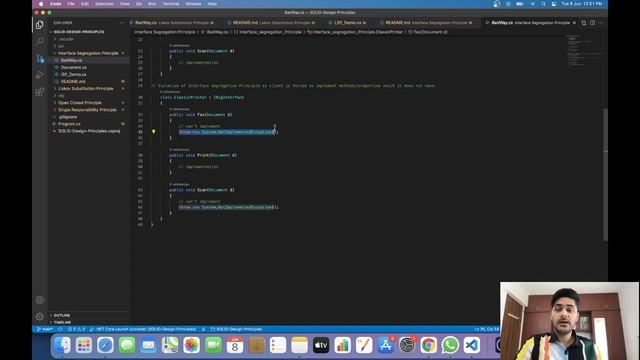 Interface Segregation principle | Solid principles смотреть онлайн