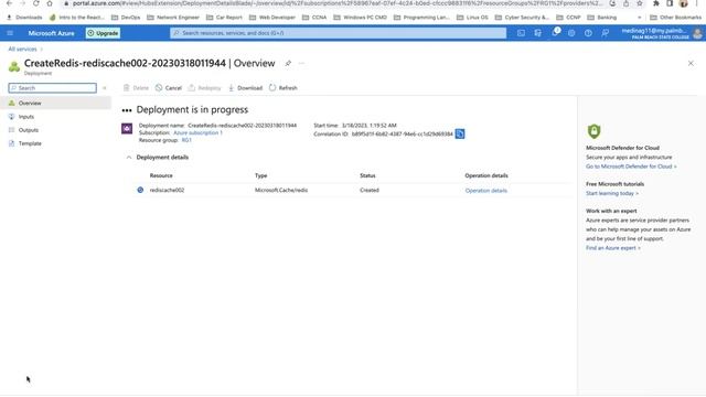 Create a Redis Cache смотреть онлайн