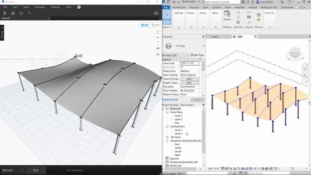 Creating a parametric curved roof in Revit w/ Dynamo | FREE download смотреть онлайн