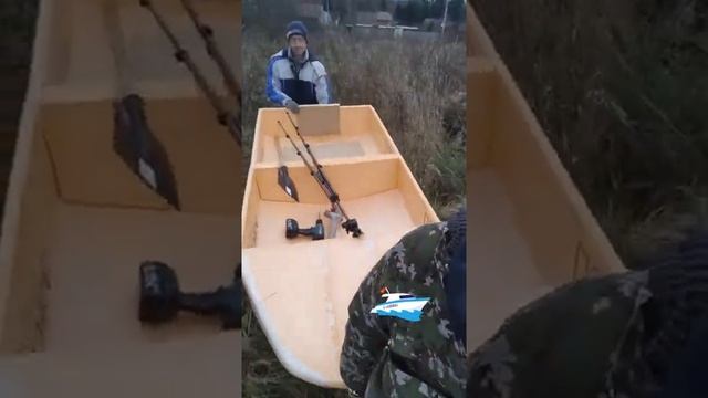 Идем на тест драйв лодки из пеноплекса смотреть онлайн