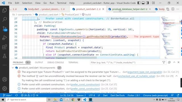 [Solved] The argument type 'FutureProduct' can't be assigned to the parameter type 'FutureProduct' смотреть онлайн