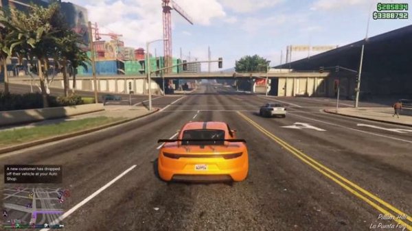 Porsche Taycan GTA V Online game play