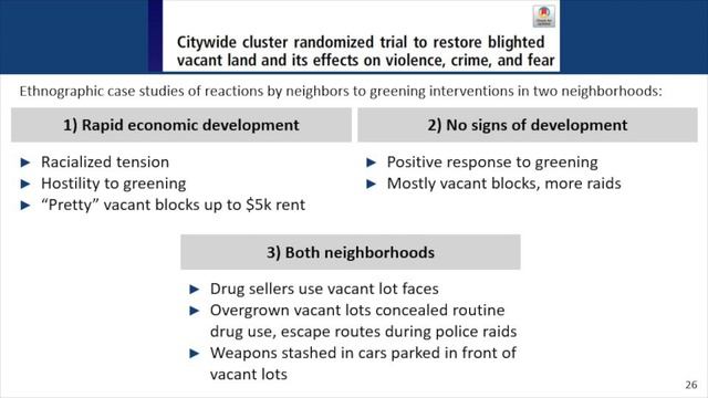 Environmental Strategies for Disease, Violence and Injury Prevention | Dr. Michelle Kondo смотреть онлайн
