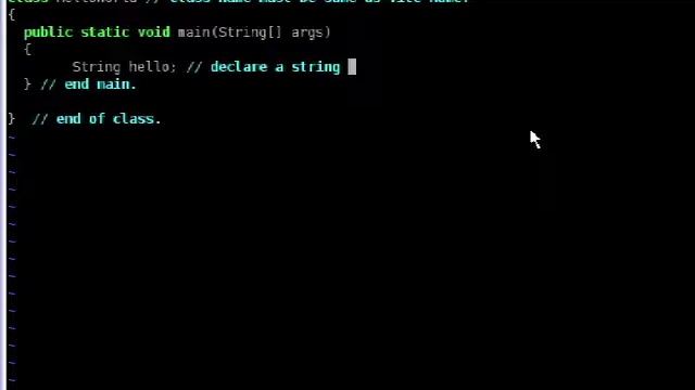 Java HelloWorld Screencast смотреть онлайн