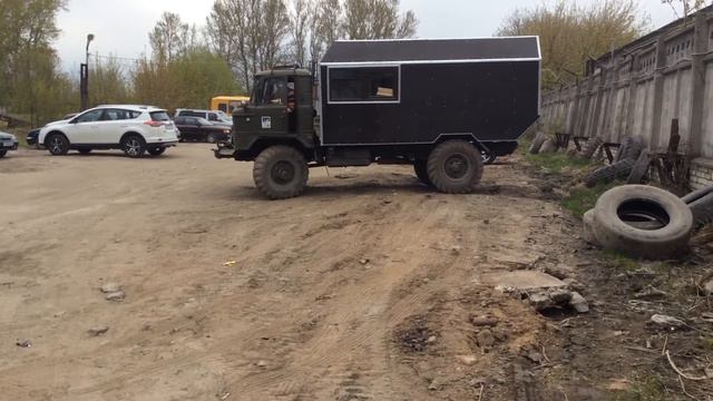 Как смотрится с самодельным кунгом... смотреть онлайн