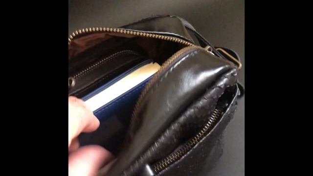 Сумка из натуральной кожи, а так же натуральной кожи Питона MIX003P смотреть онлайн