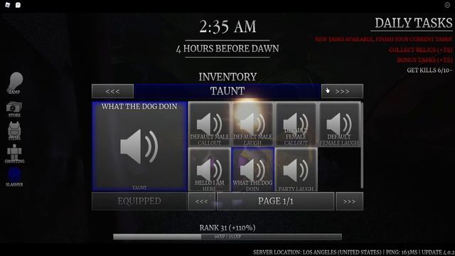Roblox ~ Survive The Night ~ My Taunt and Scream Sounds смотреть онлайн