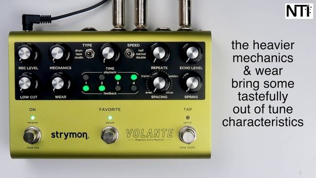 Strymon Volante - A Factory Presets Playthrough смотреть онлайн