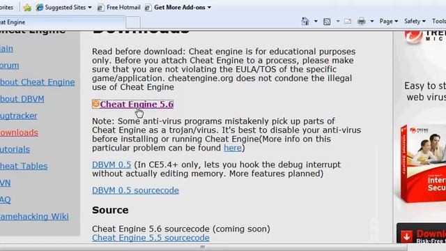 how to download cheat engine 5.6! смотреть онлайн
