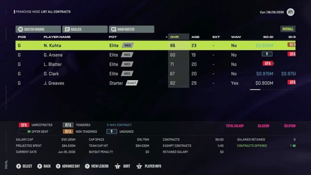DRAFT & PLANNING A RETOOL | NHL 24 Franchise Mode | Boston Bruins ep. 21 смотреть онлайн