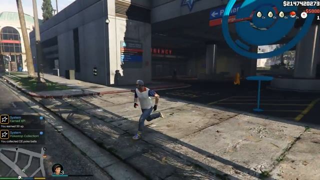 GTA 5 Mod - Mình đi bắt Pikachu với Mod Pokémon GO trong GTA V смотреть онлайн