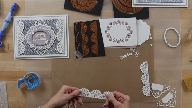 How to make a beautiful ornate card I Crafting My Style with Sue Wilson смотреть онлайн