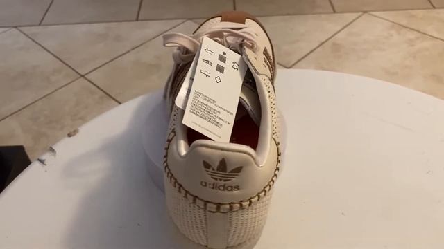 adidas Samba Wales Bonner Cream White смотреть онлайн