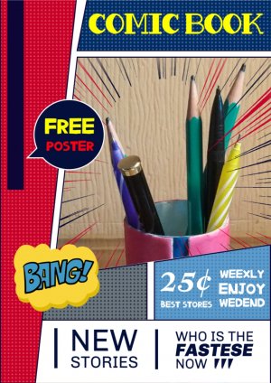 Как сделать подставку для карандашей и ручек из втулки.