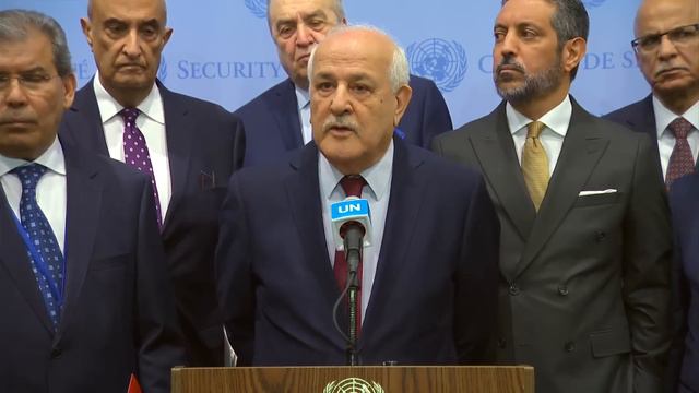 Palestine On Security Council's Adoption Of Gaza Ceasefire Resolution | United Nations