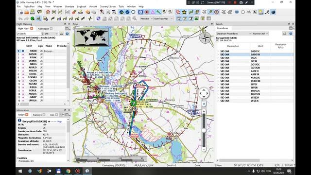 FSX.(UKBB)-(URSS).Часть 1.Топливо,Lettle NavMap/FSX.(UKBB)-(URSS). Part 1 Fuel,Lettle NavMap смотреть онлайн