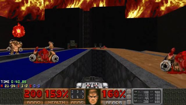 Doom 64 for Doom II - Map 33: Title | UV-Max in 1:19 смотреть онлайн