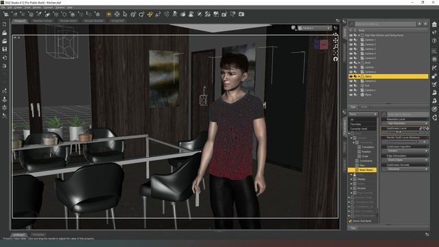 [Daz Studio] Using LOD principles to improve performance and render times смотреть онлайн