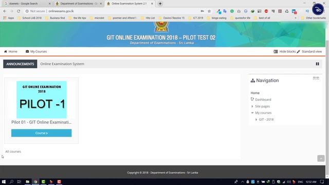 al git exam sinhala - උසස් පෙළ සාමාන්ය තොරතුරු තාක්ෂණය විභාග අත්වැල - හැදින්වීම смотреть онлайн