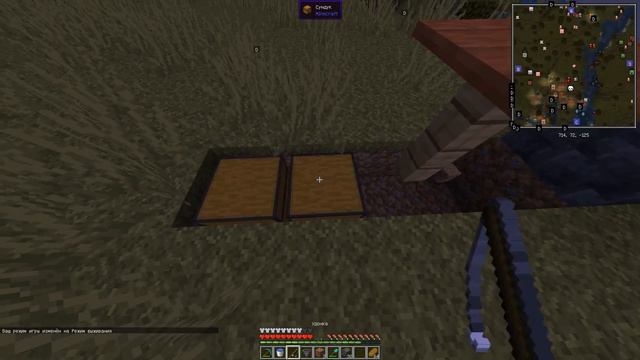 Я впервые построил за одну минуту бесконечную ферму рыбы в майнкрафт выживании!!! смотреть онлайн