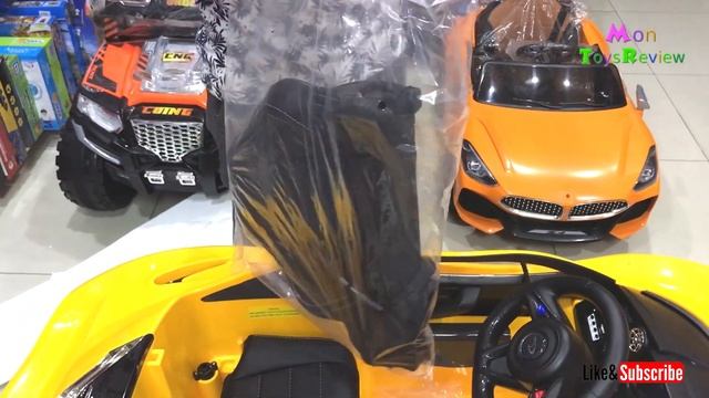 Unboxing and Assembly of Sports Car Licensed Mclaren P1 Kids Electric New Arrival Ride on смотреть онлайн